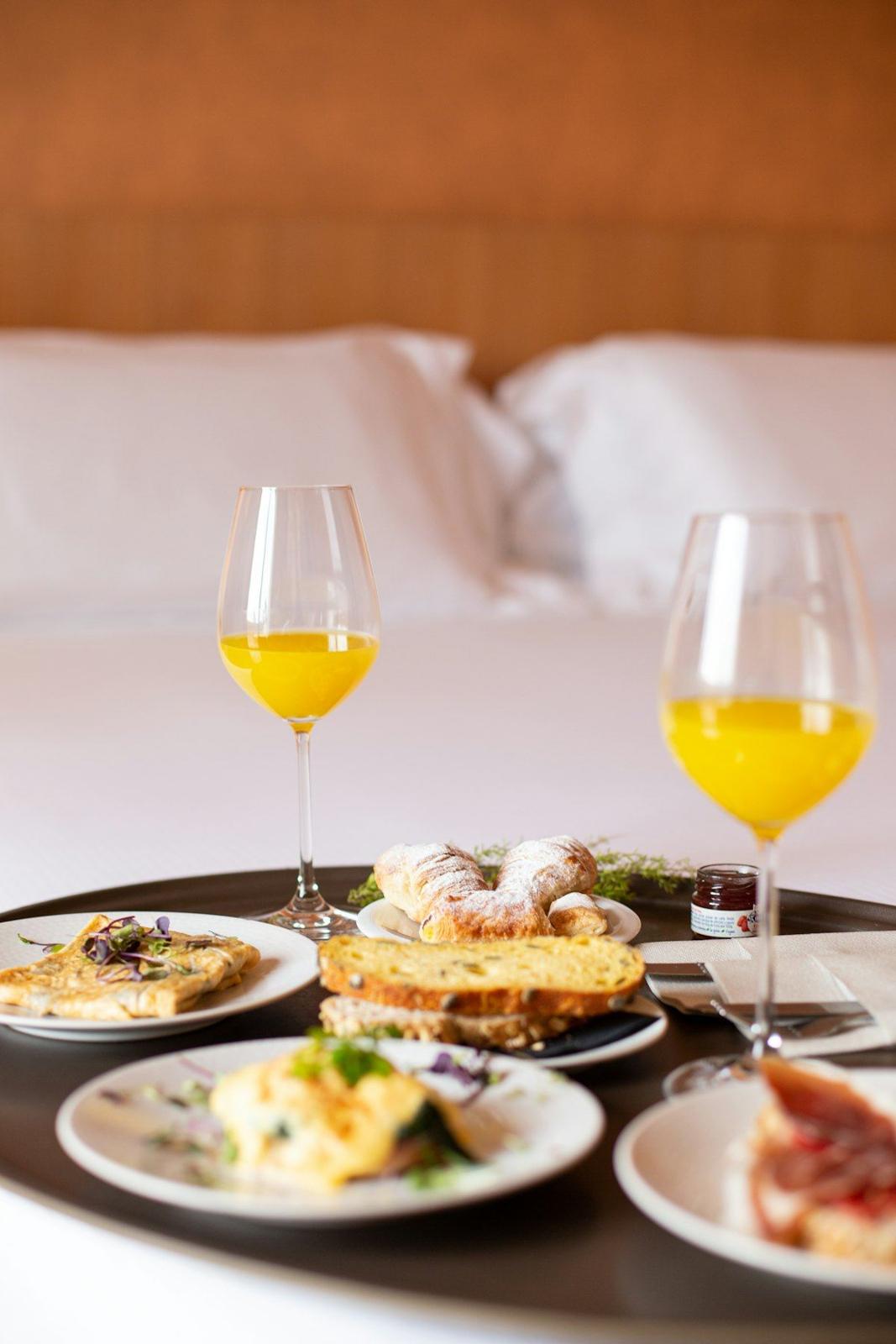 Breakfast in bed